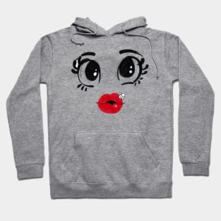 Cute Big Eyes Hoodie